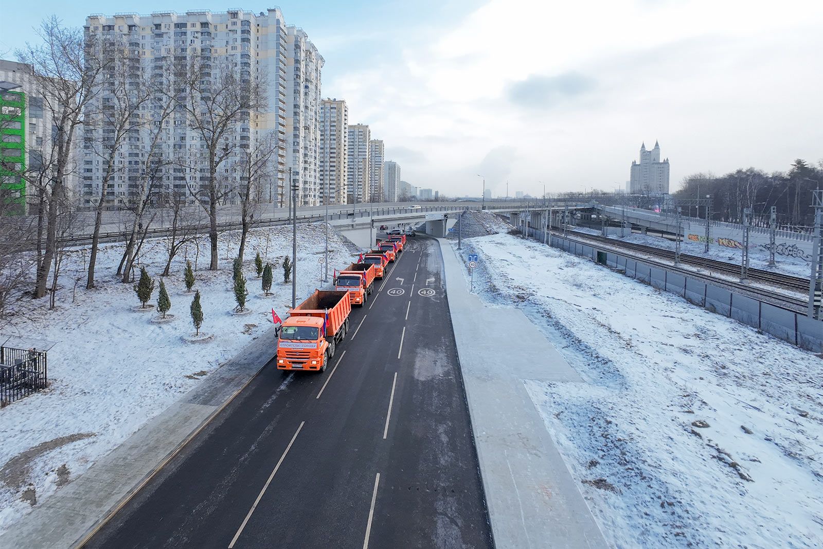 Новый участок улицы Ивана Франко открыли в столице